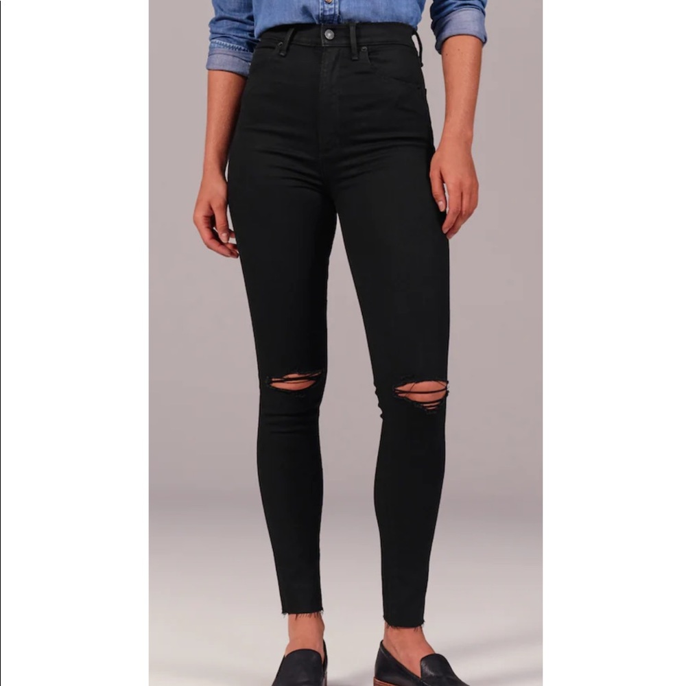 Abercrombie Ultra High Rise Super Skinny Jeans